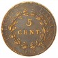 5 cents pour la Guyanne et le Sénégal, Charles X, Bronze, 1825, Paris (A), P10734
