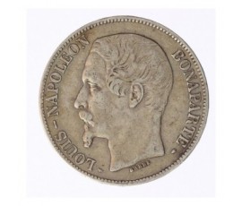 Monnaie, France, 5 francs, Louis-Napoléon Bonaparte, Argent, 1852, Paris (A), P12460