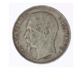 Monnaie, France, 5 francs, Louis-Napoléon Bonaparte, Argent, 1852, Paris (A), P12473