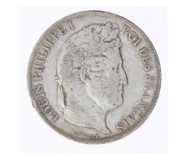 Monnaie, France, 5 francs Ier type Domard, Louis-Philippe Ier, Argent, 1831, Lyon (D), P12474