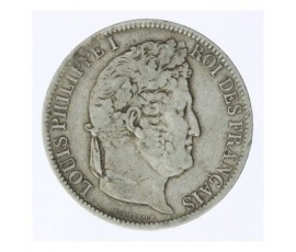 Monnaie, France, 5 francs Ier type Domard, Louis-Philippe Ier, Argent, 1831, Strasbourg (BB), P12478