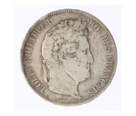 Monnaie, France, 5 francs 2ème type Domard, Louis-Philippe Ier, Argent, 1833, Bayonne (L), P12483