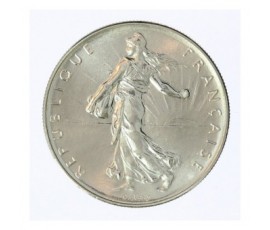 Monnaie, France, 1 franc semeuse, Vème république, Nickel, 1980, Pessac, P12484
