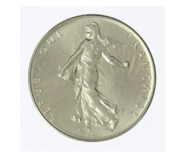 Monnaie, France, 1 franc semeuse, Vème république, Nickel, 1987, Pessac, P12491