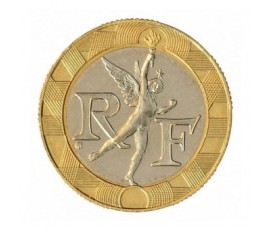 Monnaie, France, 10 francs BU Génie de la Bastille, Vème République, Bronze-aluminium, 1995, Pessac, P12496