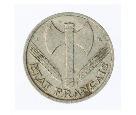 Monnaie, France, 50 centimes francisque, Gouvernement de Vichy, Aluminium, 1943, Beaumont le Roger (B), P12507