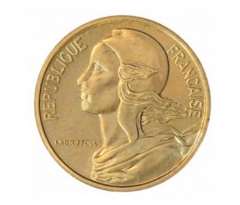 Monnaie, France, 5 centimes Marianne, Vème République, Bronze-aluminium, 1989, Pessac, P12508
