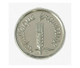 Monnaie, France, 1 centime à l'épi, Vème république, Acier Inoxydable, 1995, Pessac, P12516