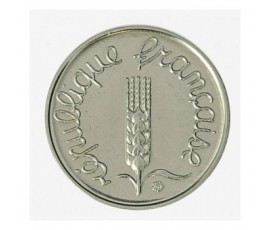 Monnaie, France, 1 centime à l'épi, Vème république, Acier Inoxydable, 1990, Pessac, P12520