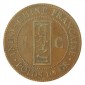 Monnaie, Colonies, 1 centième, Indochine, Bronze, 1892, Paris (A), P10747
