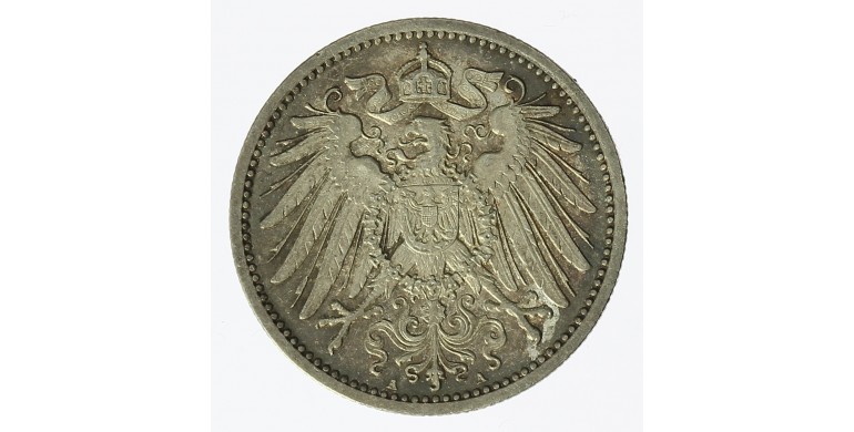 Monnaie, Allemagne, 1 mark, Wilhelm II, Argent, 1915, Berlin, P12709