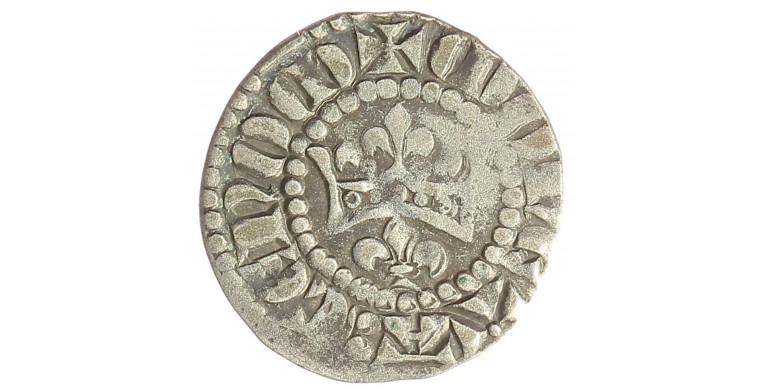 Maine, Denier, Charles III le Valois, Billon, 1290/1317, Le Mans, P10036
