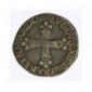 Monnaie, France, 1/4 écu à la croix fleurdelisée, Louis XIII, Argent, 1624, Rennes (9), P12741