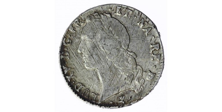 Monnaie, France, Ecu de béarn au bandeau, Louis XV, Argent, 1761, Pau, P12802