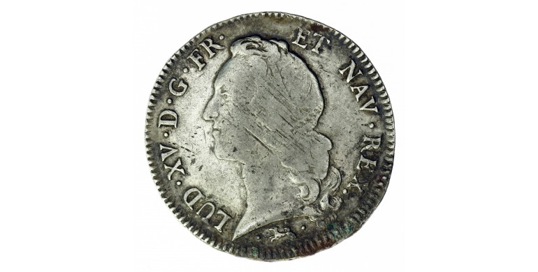 Monnaie, France, Ecu au bandeau, Louis XV, Argent, 1746, Bayonne (L), P12805