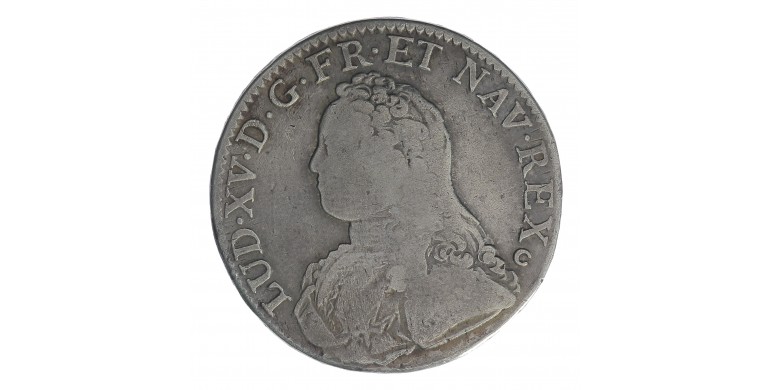 Monnaie, France, Ecu aux branches d'olivier, Louis XV, Argent, 1727, Tours (E), P12925