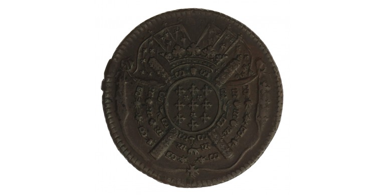 Monnaie, Flandre, XX sols, Siège de Lille, Cuivre, 1708, Lille, P12940