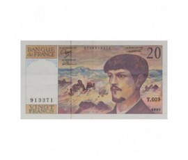 Billet, France , 20 Francs Debussy, 1990, B10011