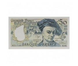 Billet, France , 50 Francs Quentin de la Tour, 1990, B10013