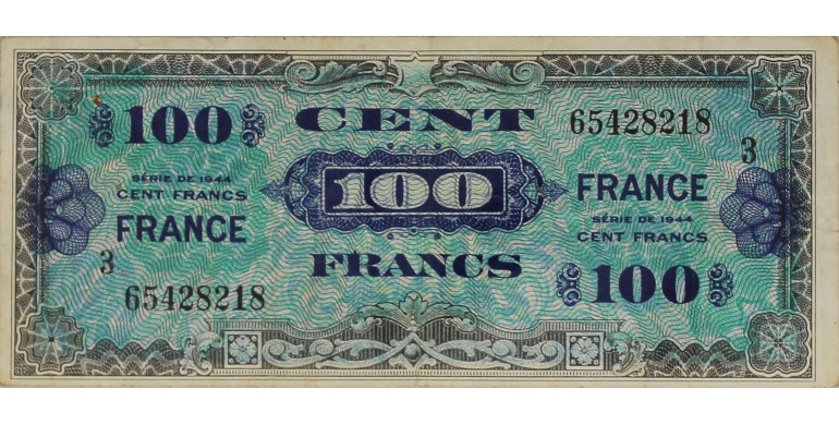 Billet, France , 100 Francs Verso France , 04/06/1945, B10132