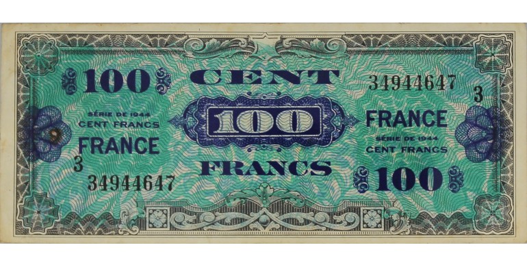 Billet, France , 100 Francs Verso France , 04/06/1945, B10198