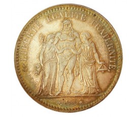 Monnaie, France , 5 francs Hercule, IIIème République, Argent, 1876, Paris (A), P10833