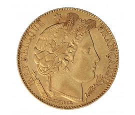 Monnaie, France , 10 francs Cérès, IIIème République, Or, 1895, Paris (A), P10889