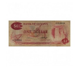 Billet, Guyana, 1 Dollar Kaieteur Falls, 1966/1992, B10421