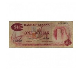Billet, Guyana, 1 Dollar Kaieteur Falls, 1966/1992, B10422
