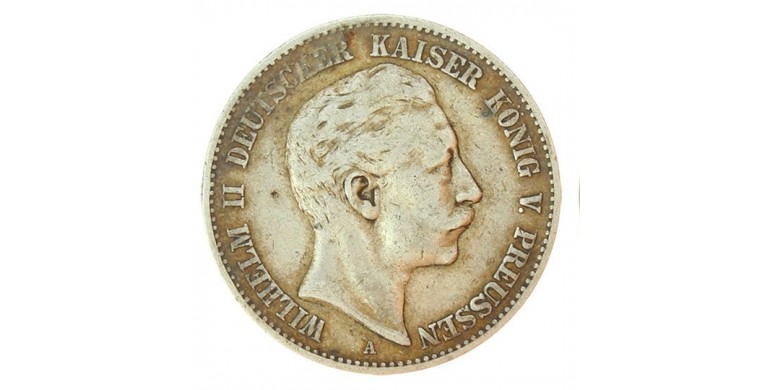 Monnaie, Prusse, 2 mark, Wilhelm II, Argent, 1898, Berlin (A), P10910