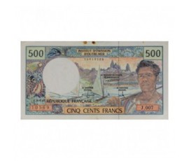 Billet, Territoires Français Du Pacifique, 500 Francs Polynésie, 1992, B10440