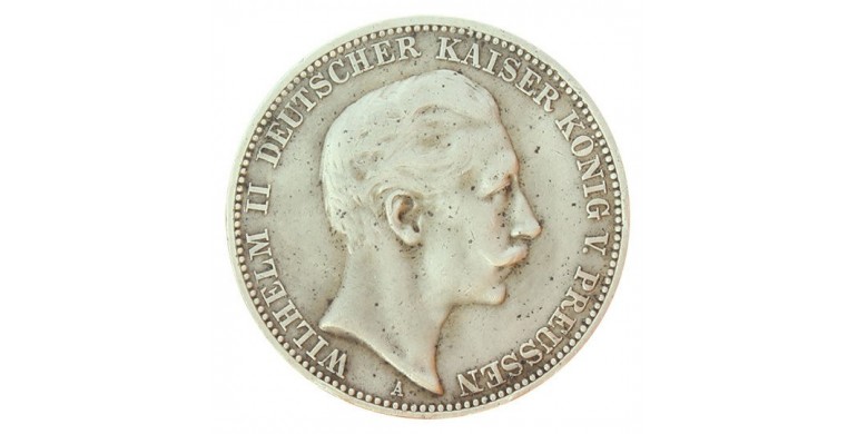 Monnaie, Prusse, 3 mark, Wilhelm II, Argent, 1912, Berlin (A), P10913