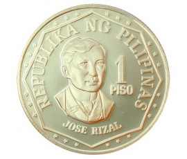 Monnaie, Philippines, 1 piso BE, José Rizal, Cupronickel, 1975, Franklin (Usa), P10922
