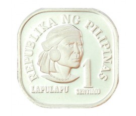 Monnaie, Philippines, 1 sentimo BE, Lapulapu, Aluminium, 1975, Franklin (Usa), P10926