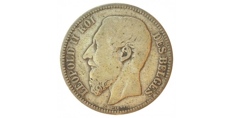 Monnaie, Belgique , 2 francs, Léopold II, Argent, 1867, Bruxelles, P10930
