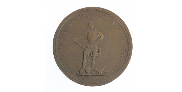 Médaille pour la révocation de l'Edit de Nantes,1685,Bronze, M10004