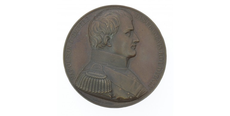 Médaille d'hommage à Napoléon Ier empereur,1838,Cuivre, M10038