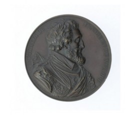 Médaille d'Henri IV Roi de France et de Navarre (Série des Rois de France),S.d (1835/1840),Cuivre, M10054