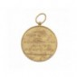 Médaille de souvenir d'ascension en ballon captif à vapeur au-dessus de Paris,1878,Bronze doré, M10076