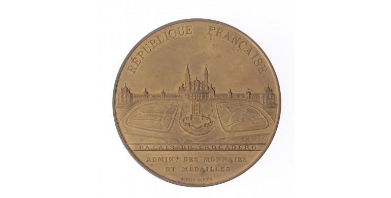 Médaille pour l'exposition universelle de 1878 à Paris,1878,Bronze, M10077