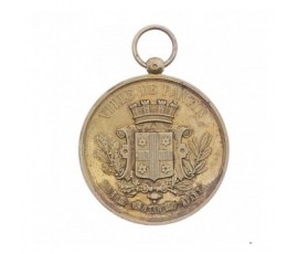 Médaille de Concours international d'orphéons, de musiques, d'harmonie et de fanfares de la ville de Pantin,1894,Vermeil, M10085