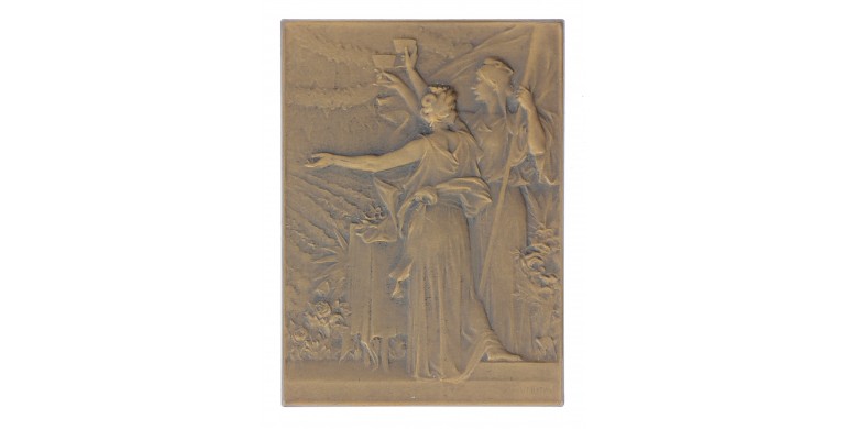 Médaille du banquet des Maires aux tuileries,S.d,Bronze, M10098