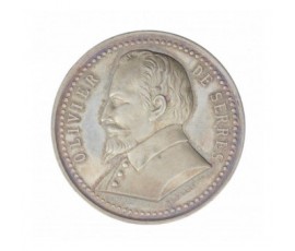 Médaille d'Olivier De Serres pour la société d'agriculture de la Mayenne,Argent, M10101