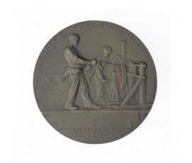 Médaille des Etablissements Bessonneau - Société anonyme des filatures, corderies et tissages d'Angers,S.d,Cuivre, M10127