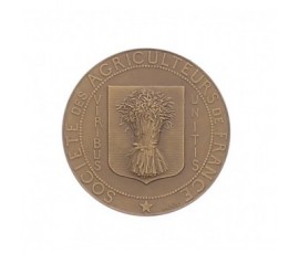 Médaille Agricole - Société des agriculteurs de France,S.d,Bronze, M10135
