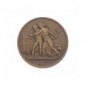 Médaille pour l'abdication de Napoléon Ier le 11 avril 1814 (Refrappe),S.d,Bronze, M10160