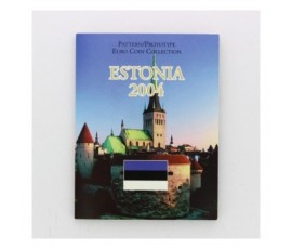 Estonie, Coffret Essai Euros 2004, 8 pièces, C10107
