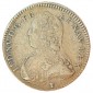 Monnaie, France , 1/2 écu aux branches d'olivier, Louis XV, Argent, 1726, Rennes (9), P11043