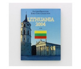 Lituanie, Coffret Essai Euros 2004, 8 pièces, C10113
