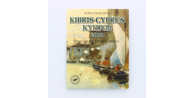 Chypre, Coffret Essai Euros 2004, 8 pièces, C10122